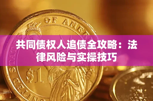 武汉共同债权人追债全攻略：法律风险与实操技巧