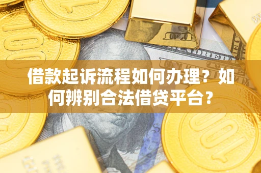 武汉借款起诉流程如何办理？如何辨别合法借贷平台？