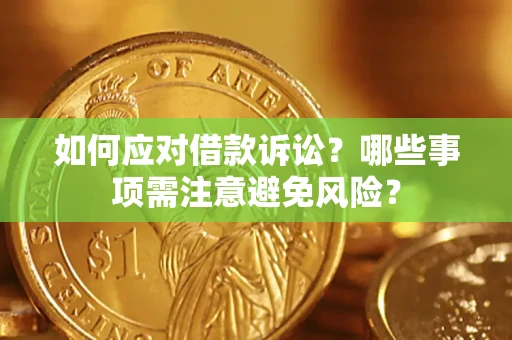 武汉如何应对借款诉讼？哪些事项需注意避免风险？