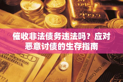武汉催收非法债务违法吗？应对恶意讨债的生存指南