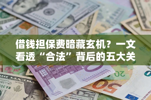 武汉借钱担保费暗藏玄机？一文看透“合法”背后的五大关键陷阱
