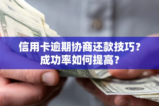 武汉信用卡逾期协商还款技巧？成功率如何提高？