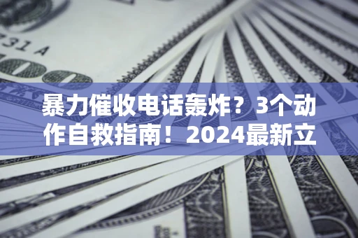 武汉暴力催收电话轰炸？3个动作自救指南！2024最新立案标准全解析