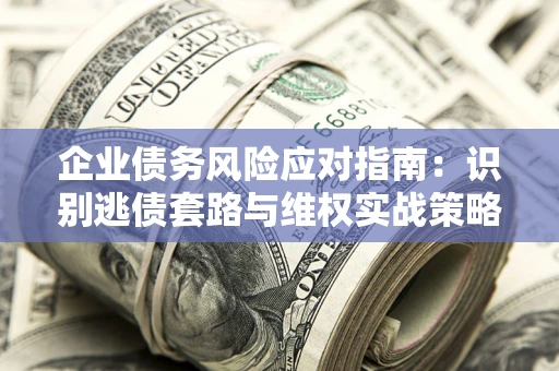 武汉企业债务风险应对指南：识别逃债套路与维权实战策略